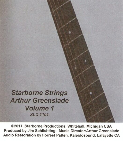 Volume #1 - Starborne Strings (Arthur Greenslade - Music Director)